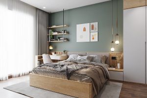 Mẫu thiết kế nội thất chung cư Mr Nam 50m2 Ecohome 3